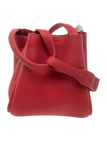 Leather Top Handle Bag w/ Tags