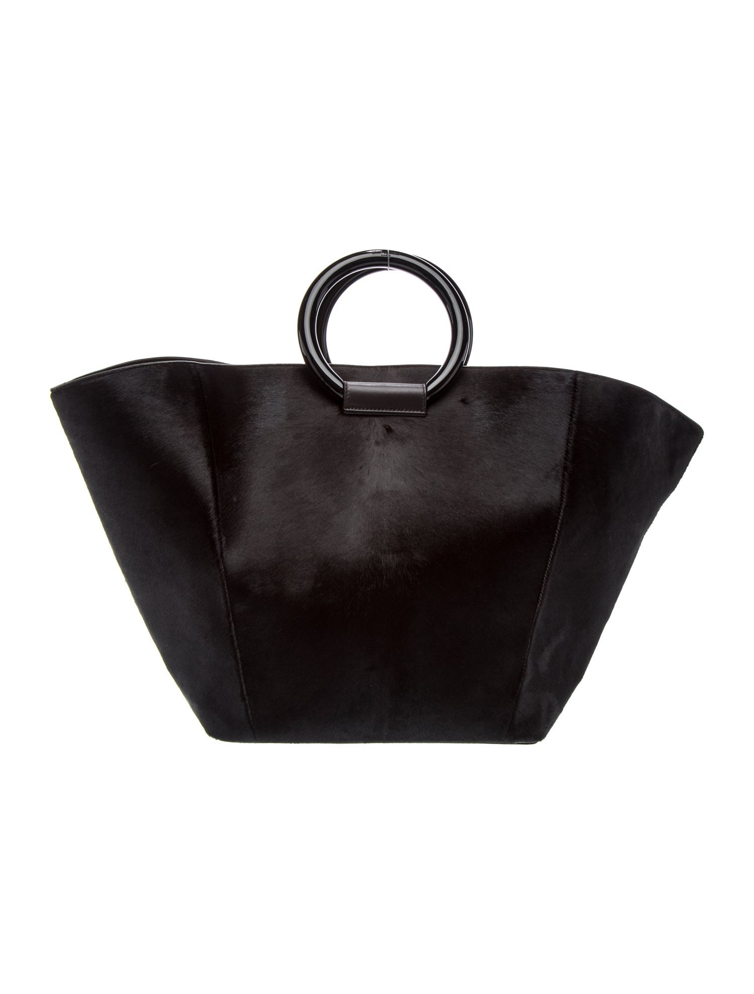 Ponyhair Trapezoid Shopping Tote Maxi 2024 w/ Tags