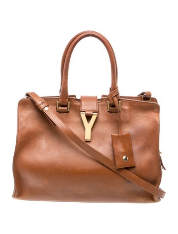 Leather Y Cabas Small