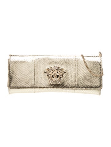 Embossed Leather Shoulder Bag