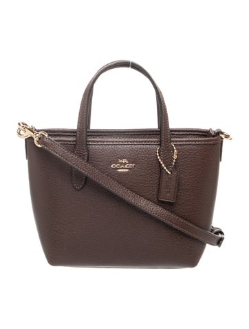 Leather Top Handle Bag