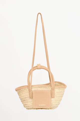 Woven Small Soli Bucket Bag