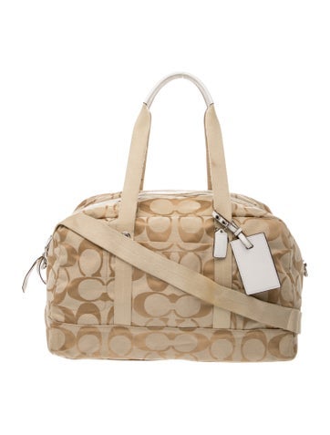 Coach Canvas Weekender Bag