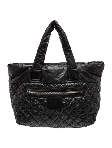 Quilted Nylon Large Coco Cocoon Tote