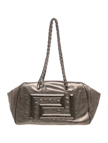 Versace Leather Shoulder Bag