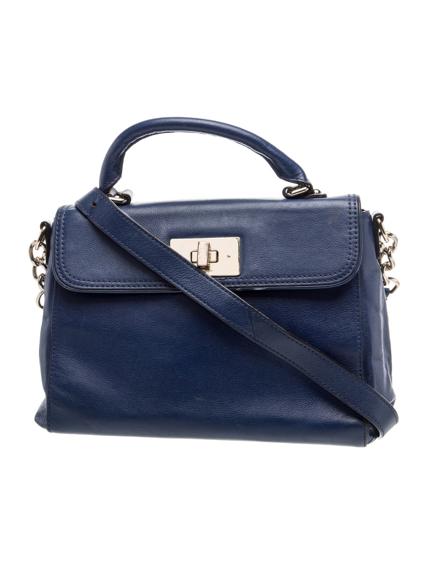 Leather Top Handle Bag
