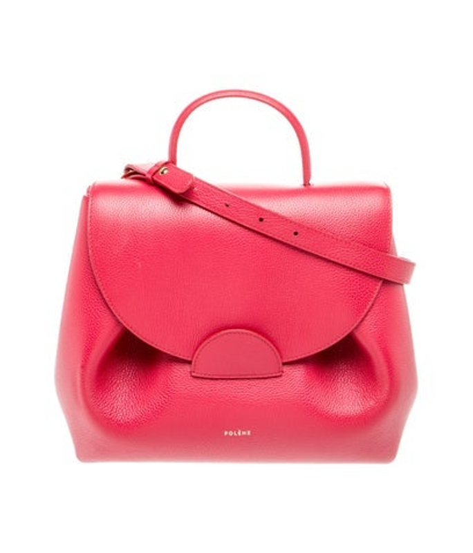 Polene Leather Crossbody Bag
