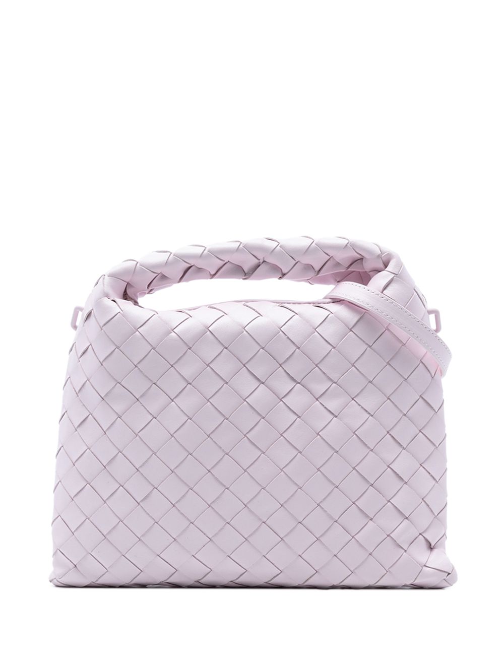 Bottega Veneta 2012-2025 Mini Calfskin Intrecciato Hop satchel