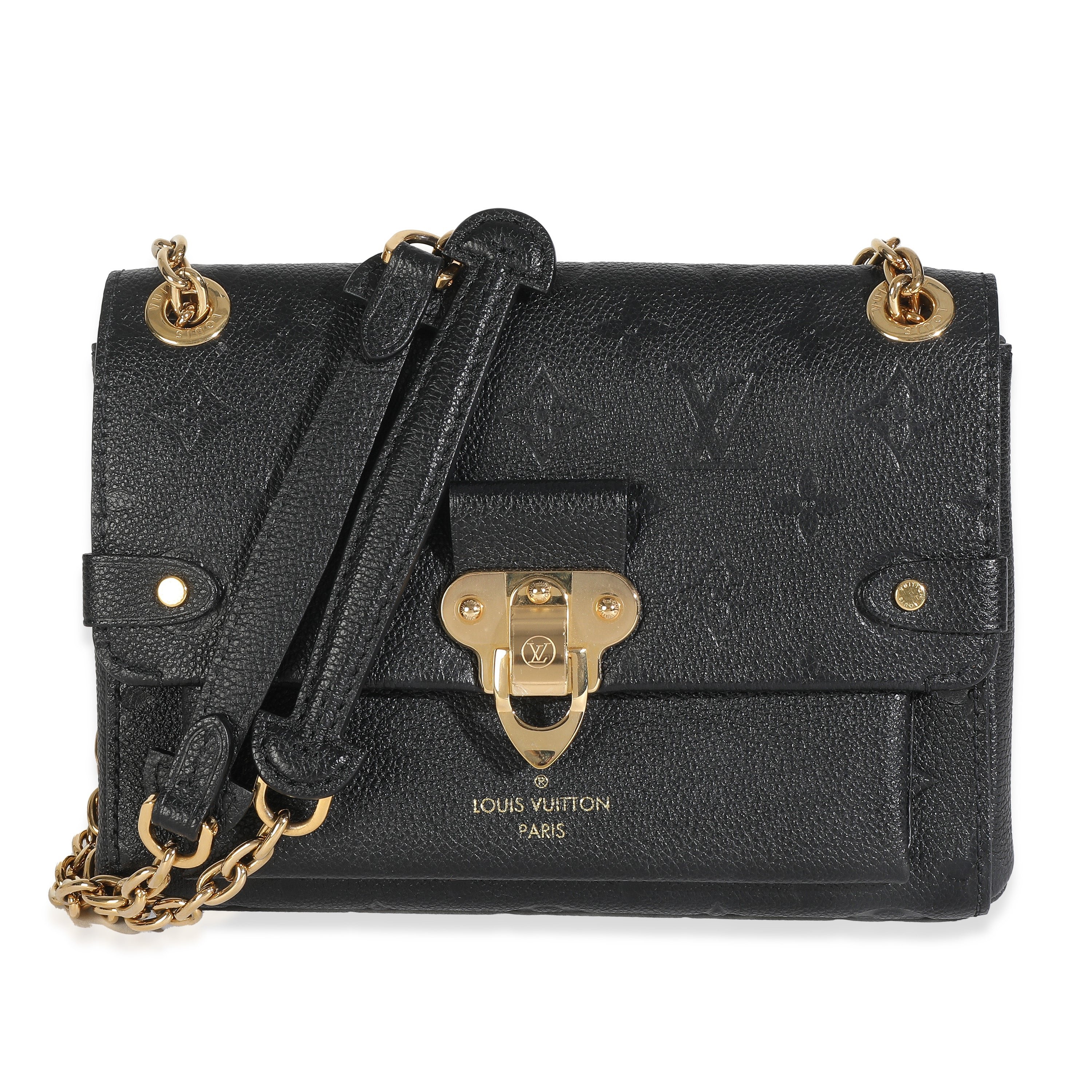 Louis Vuitton Black Monogram Empreinte Vavin BB