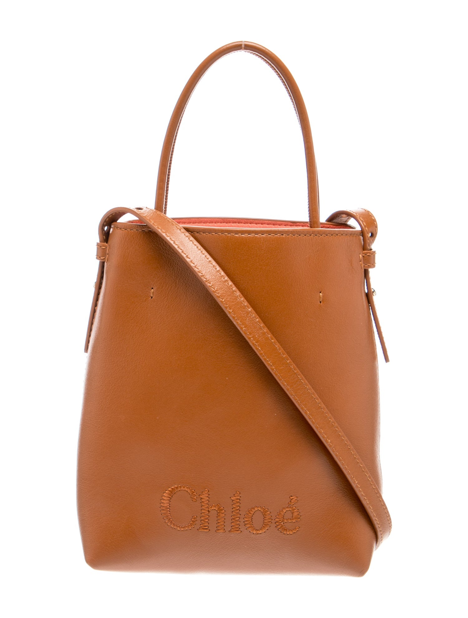 Leather Top Handle Bag