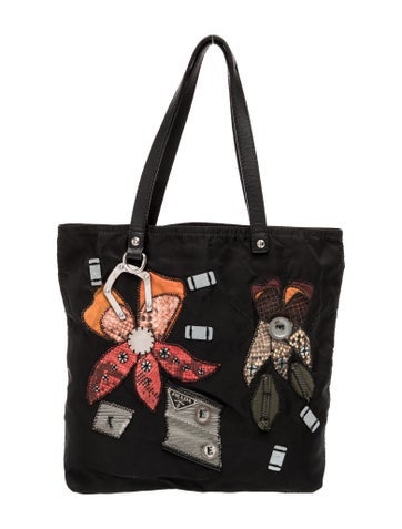 Prada Vela Nylon Patchwork Vintage