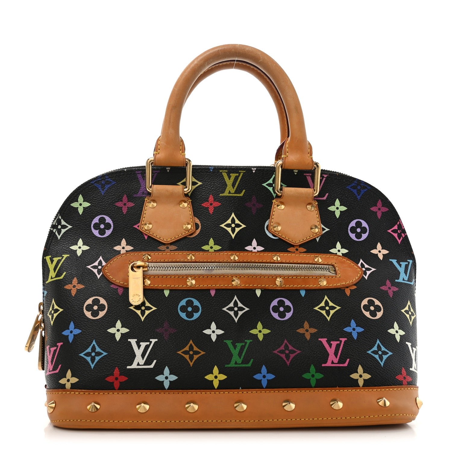 Louis Vuitton Monogram Multicolor Alma Black