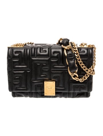 Balmain Quilted Shoulder Bag