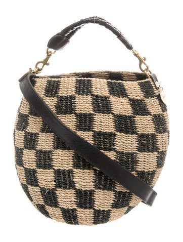 Straw Top Handle Bag