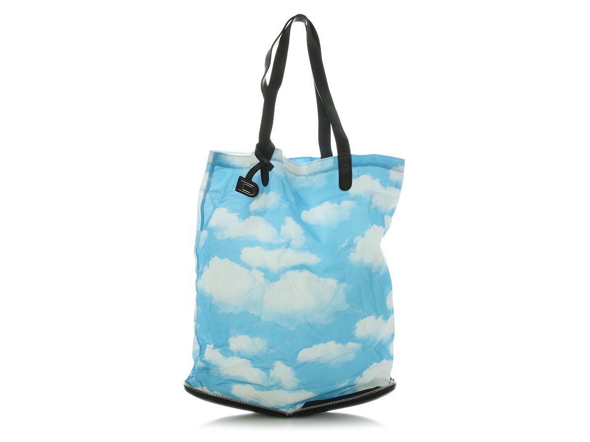 Delvaux Delvaux Nuage Toile Kangourou Foldable Shopper
