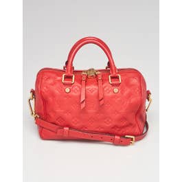 Louis Vuitton Louis Vuitton Orient Monogram Empreinte Leather Speedy 25 Bandouliere Bag