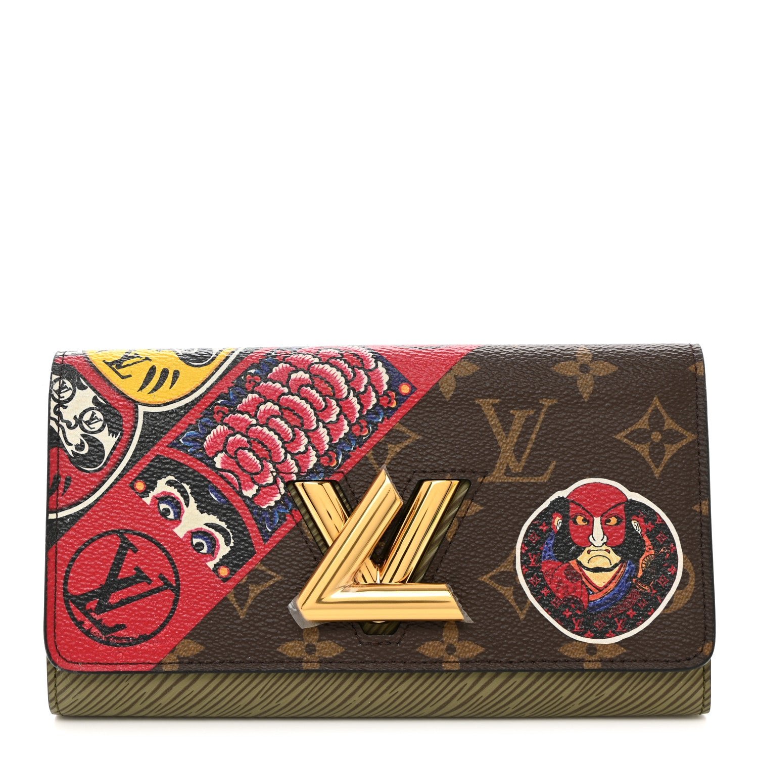 Louis Vuitton Monogram Epi Kabuki Twist Wallet