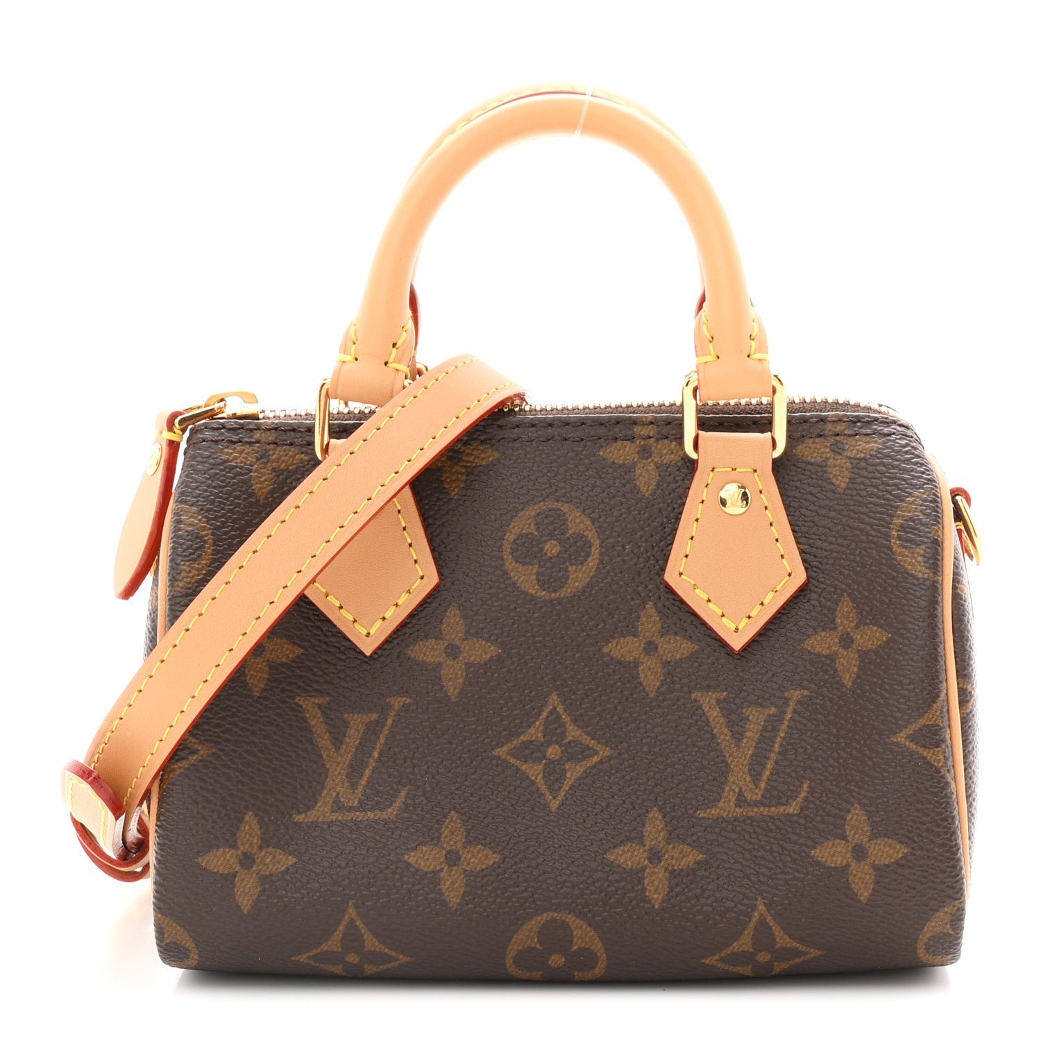 Louis Vuitton Monogram Nano Speedy Bandouliere