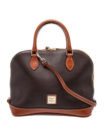 Leather Top Handle Bag