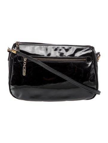Patent Leather Crossbody Bag Vintage