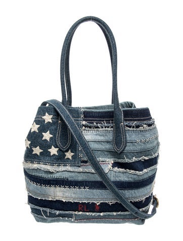 Denim Bucket Bag