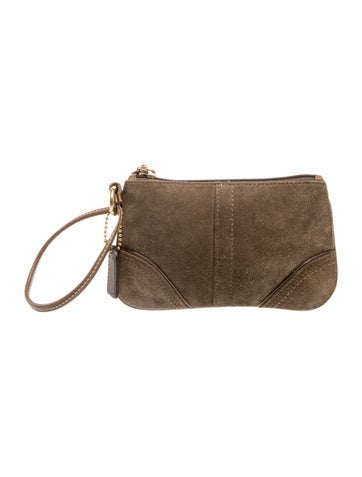 Suede Clutch