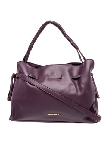 Leather Top Handle Bag w/ Tags