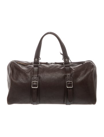Leather Top Handle Bag
