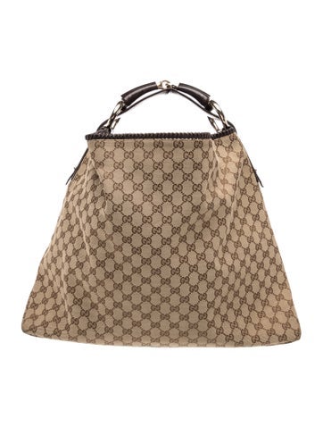 GG Canvas Hobo