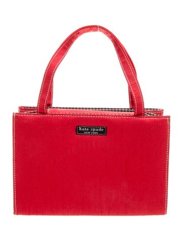 Satin Top Handle Bag