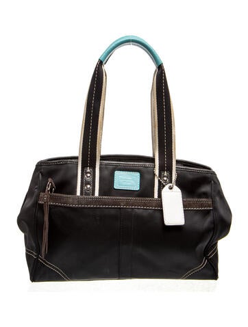 Leather Top Handle Bag