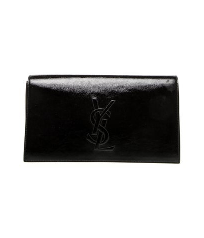 Saint Laurent Saint Laurent Patent Leather Clutch Vintage