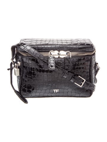 Tom Ford Embossed Leather Crossbody Bag