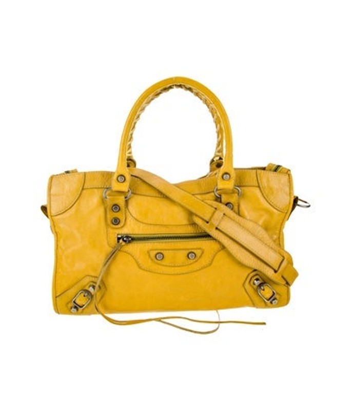 Balenciaga Leather Motocross Classic City