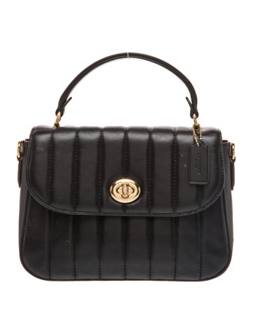 Leather Top Handle Bag