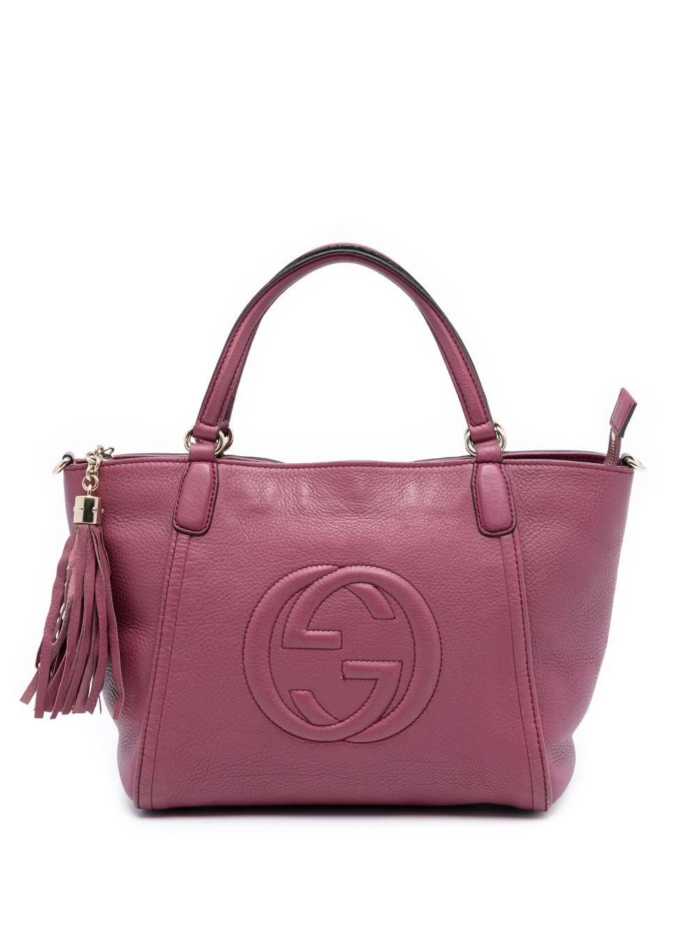 2016-2025 Small Pebbled Leather Soho Cellarius satchel