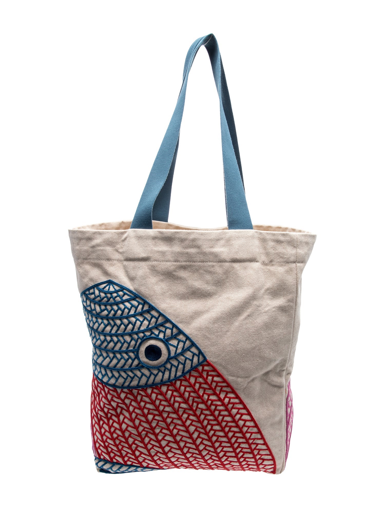 Toile Poisson Natte Beach Bag