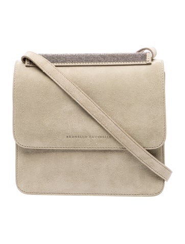 Brunello Cucinelli Leather Crossbody Bag