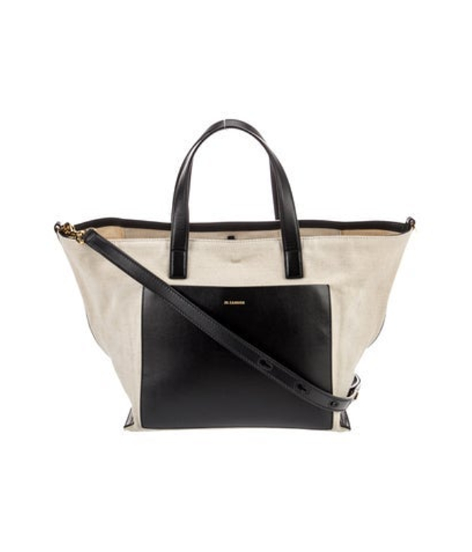 Jil Sander Sander Canvas Crossbody Bag