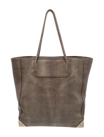 Embossed Leather Tote