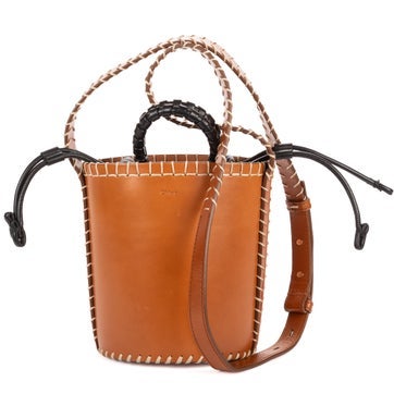 Chloe Leather Louela Bucket Bag