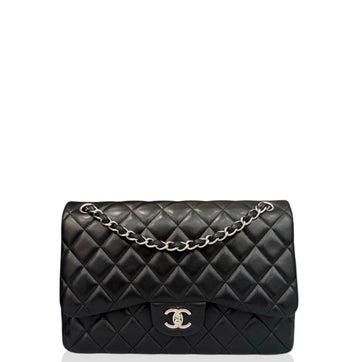 Calfskin Double Flap Jumbo