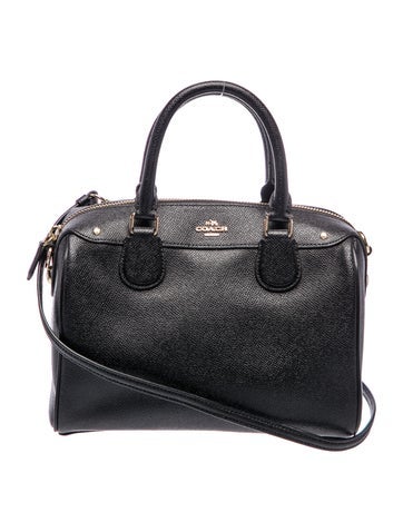 Leather Top Handle Bag