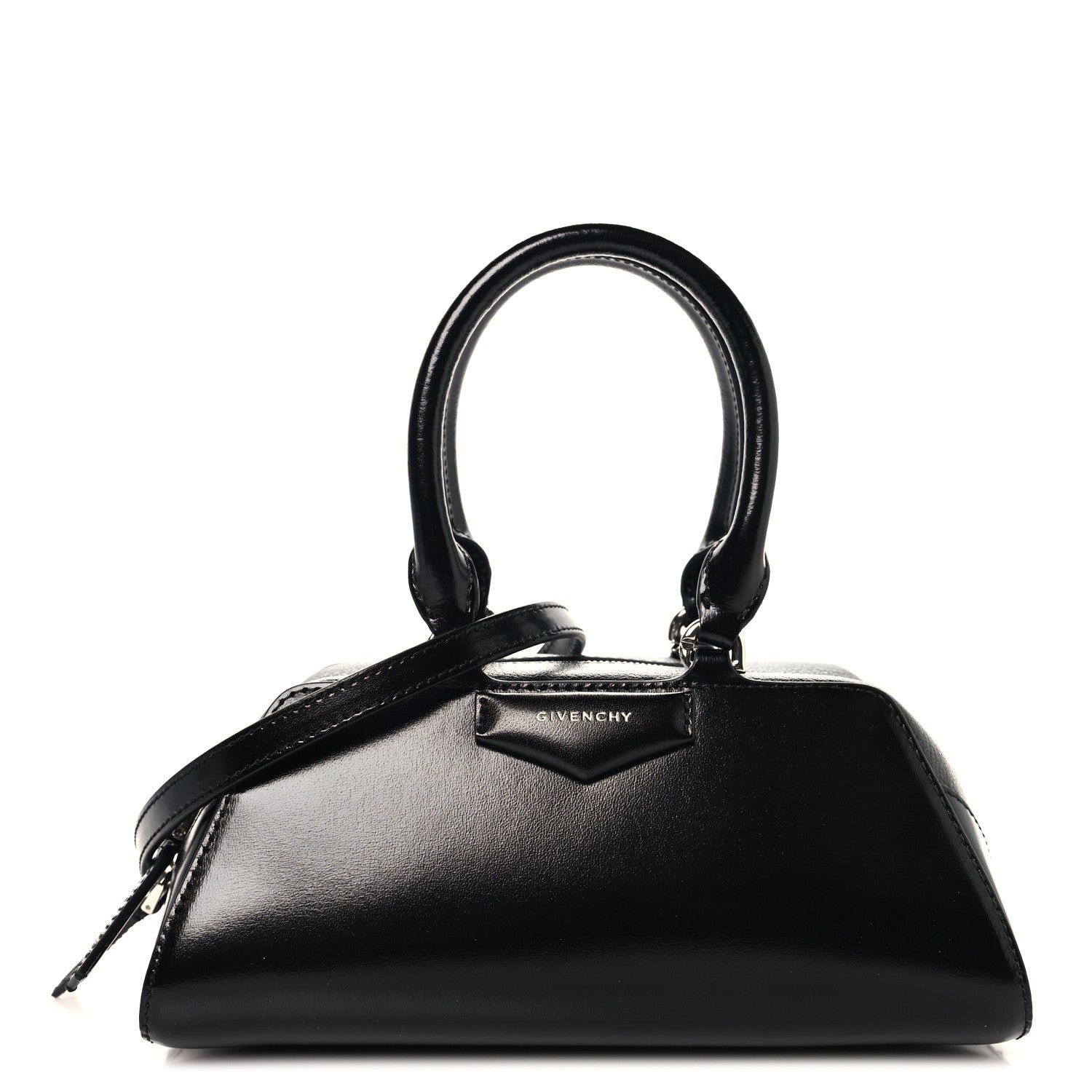Givenchy Box Calfskin East West Mini Antigona Black