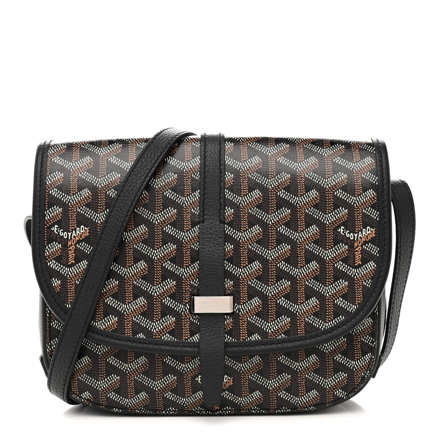Goyard Goyard Goyardine Belvedere II PM Messenger Bag Black