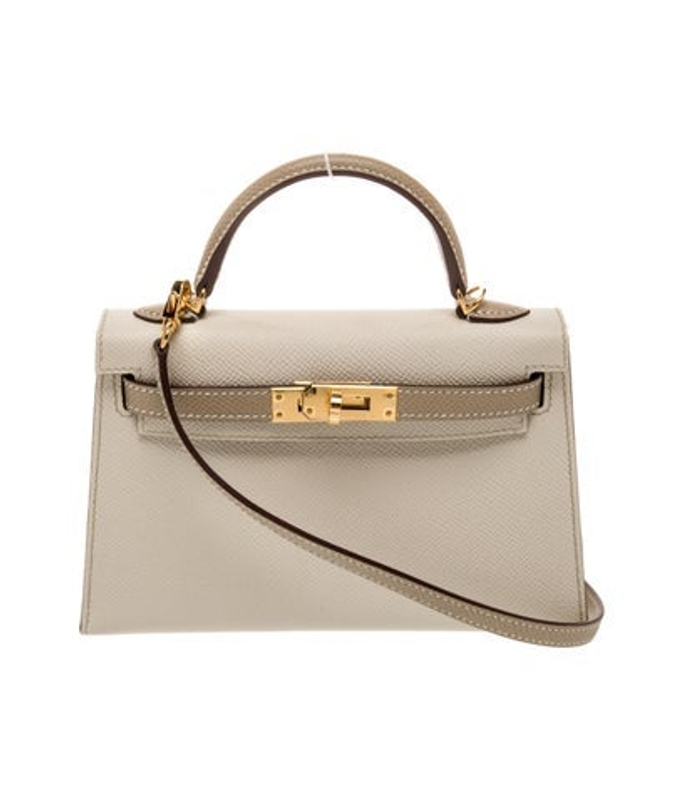 Hermes 2023 Special Order Epsom Mini Kelly Ii Sellier 20