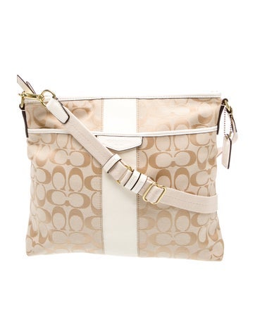 Coach Canvas Messenger Bag