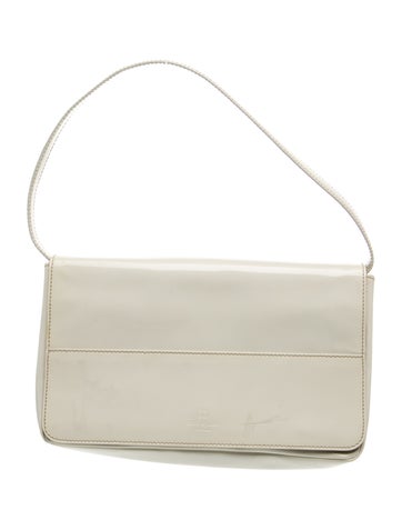 Patent Leather Top Handle Bag