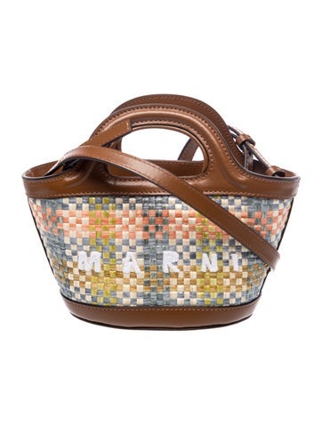Marni Raffia Bucket Bag