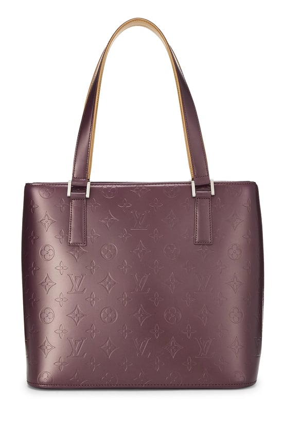 Purple Monogram Mat Stockton